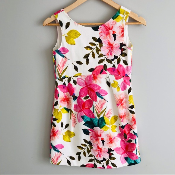 ZARA GIRLS Floral Cotton Party Dress - Picture 2 of 14